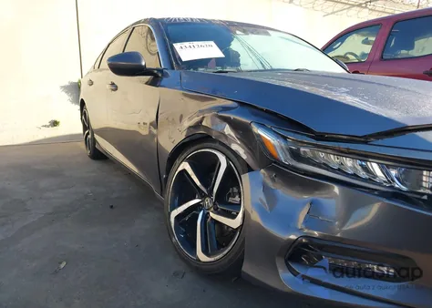 2019 Honda Accord Sport из США, поврежденный, VIN 1HGCV1F34KA069911